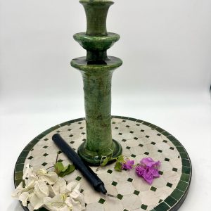 Green Tamegroute Candleholder