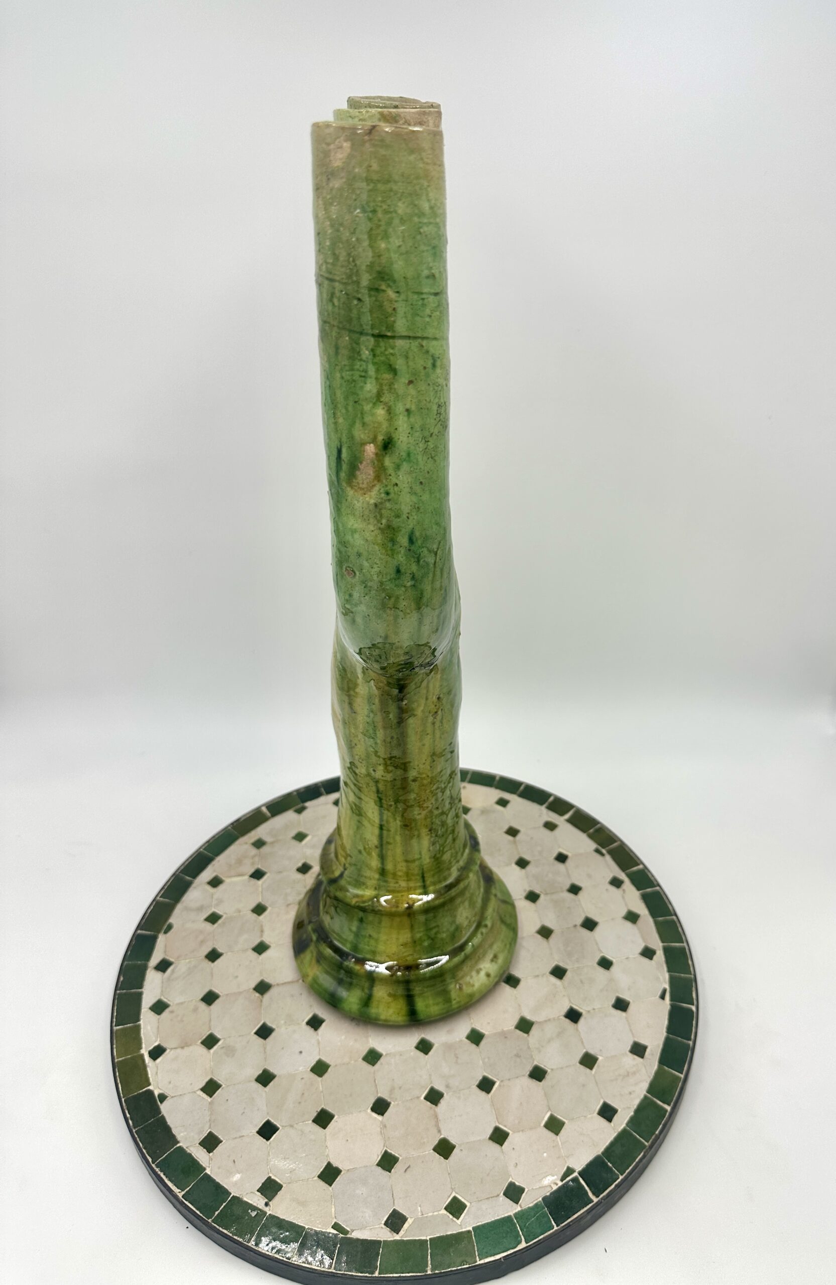 Handcrafted Tamegroute Pottery Vas-3 branch