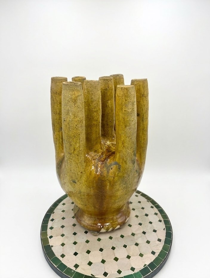 Authentic Moroccan Multi-Candle Holder - 8 Arm - Image 3